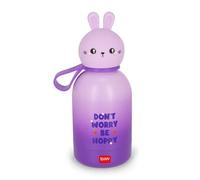 Legami – Thermos enfant Hot&Cold BFF Bunny, inox 18-8 double paroi hermétique 310 ml 12h chaud/24h froid
