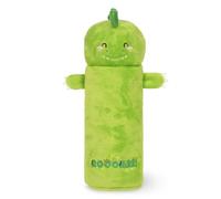 LEGAMI - Trousse Super Soft, Thème Dino, Étui Moelleux, Carton avec Dessin à colorier Inclus, 100% Polyester, Super Doux étui.