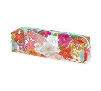 Legami , Trousse Transparente Unisexe Adulte, Flowers, Unique