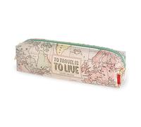 Legami, Trousse transparente unisexe adulte, TRAVEL, unique