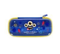 Legami - Trousse Wonderwow, Thème Monster, 2 Compartiments et Porte-Stylo intérieur, Compartiment intérieur avec Tissu en Maille, Fermeture à Glissière, 23 x 11 x 5 cm