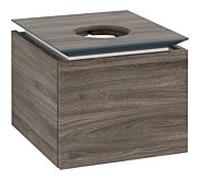Legato Villeroy et Boch vasque B56500RK 45x38x50cm, centre vasque, Stone Oak