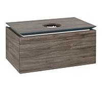 Legato Villeroy et Boch vasque B56900RK 80x38x50cm, centre vasque, Stone Oak