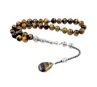 LeGDOr Chapelet en Pierre, Perle de prière Islamique, 33 45 66 99, Accessoires musulmans, Cadeau de l'Aïd, Bracelet Arabe