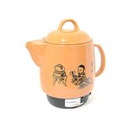 LEgdor Cuiseur De Phytothérapie Chinoise 4/Litre avec Pot De Santé en Céramique Pot De Médecine Électrique Intégré en Céramique Ébullition Automatique Pot De Médecine Traditionnelle Chinoise