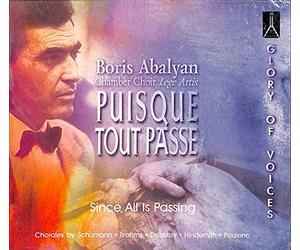 Lege Artis Chamber Choir - Puisque Tout Passe