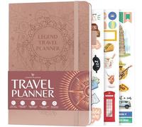 Legend Agenda de voyage (A5 (14,7 x 21,1 cm), or rose)