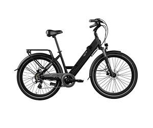 LEGEND EBIKES Milano, Vélo Électrique Batterie Amovible 36V 14Ah, 25km/h, E-Bike 7 Vitesses, 250W Velo Electrique Roues 26" VTT Adulte Homme et Femme, Vélos Électriques Freins Hydrauliques Noir