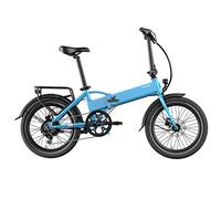 Vélo Électrique Legend Monza Bleu Steel Pliant - 20 Pouces - 250 W - Batterie intégrée 36V 10.4Ah Bleu