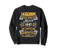 Legend February 1947 Vintage 79th Birthday Tees Made in 1947 Sweatshirt