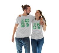 LEGEND ICON Officiel Harry Potter Hogwarts imprimé T-Shirt pour Unisexe Col Ras du Cou Manches Courtes Coton Coupe régulière,Hogwarts School of Witchcraft_Gris Melange,Medium