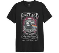 Legend Icon Officiel Pink Floyd imprimé T-Shirt pour Homme Col Ras du Cou Manches Courtes Coton Coupe régulière,Live at The Rainbow Theatre_Anthracite,XS