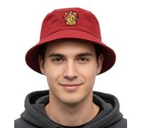 LEGEND ICON Officielle Gryffondor Badge Snapback Baseball Cap - Unisex Casquette | Adjustable Hat with Visor | Streetwear,One Size,Rouge