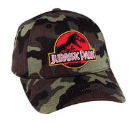 Jurassic Park Logo Camouflage Homme Casquette Multicolore 100% Coton