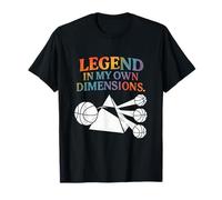 Legend in My Own Dimensions Ballon de Basket Prisme T-Shirt