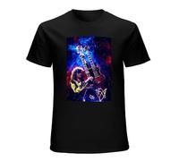Legend Jimmy-Page T-Shirts Gift for Fans, for Men and Men T-Shirt Cute Tops t Shirt Man Men's Short Sleeve t Shirts Black L