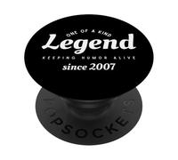 Legend Keeping Humor Alive Since 2007 - Funny Birthday PopSockets PopGrip Adhésif