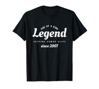 Legend Keeping Humor Alive Since 2007 - Funny Birthday T-Shirt