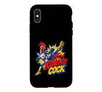 Legend Kung Fu Coq Robot Coq Arts Martiaux Fighter Coque pour iPhone X/XS
