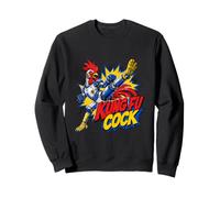 Legend Kung Fu Coq Robot Coq Arts Martiaux Fighter Sweatshirt