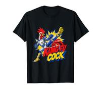 Legend Kung Fu Coq Robot Coq Arts Martiaux Fighter T-Shirt Graphique avec Valeur