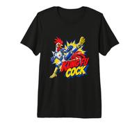 Legend Kung Fu Coq Robot Coq Arts Martiaux Fighter T-Shirt Haut de Gamme