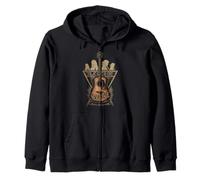 Legend Never Fade Guitare Rock and Roll Vintage Rock Music Sweat à Capuche