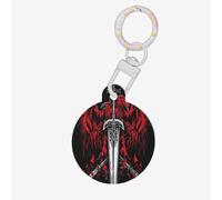 Legend of The Giant Blade Médaille d'identification ronde en acrylique pour animaux de compagnie, parfaite pour les chiens et chats de petite et grande taille, mignonne et fonctionnelle