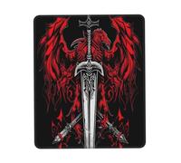 Legend of The Giant Blade Tapis de souris de gaming avec base en caoutchouc de 3 mm, ergonomique et durable pour le bureau, les jeux et l'étude