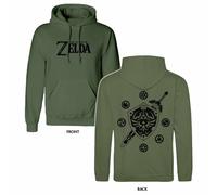 Legend Of Zelda - Sweat à capuche - Adulte (XL) (Vert)