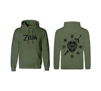 Legend Of Zelda Sweat À Capuche Unisexe, Verde, M Homme
