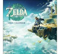 Legend of Zelda: Tears of the Kingdom 2025 Wall Calendar