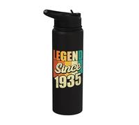 Legend Since 1935 Fête d'anniversaire Stainless Steel Insulated Water Bottle