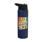Legend Since 1935 Fête d'anniversaire Stainless Steel Insulated Water Bottle