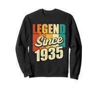Legend Since 1935 Fête d'anniversaire Sweatshirt