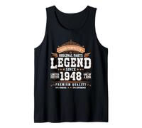 Legend Since 1948 Birthday Limited Edition Men Born in 1948 Débardeur