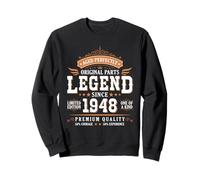 Legend Since 1948 Birthday Limited Edition Men Born in 1948 Sweatshirt