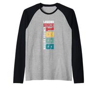 Legend Since 1955 Édition limitée 70 Ans 70e Anniversaire Manche Raglan