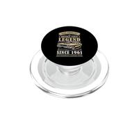 Legend Since 1961 Birthday Classic Car for Men Born in 1961 PopSockets PopGrip pour MagSafe