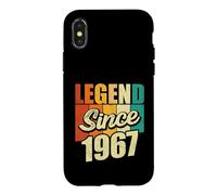 Legend Since 1967 Fête d'anniversaire Coque pour iPhone X/XS