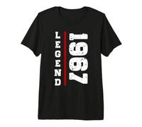 Legend Since 1967 Vintage Birthday T-Shirt Haut de Gamme