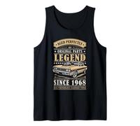 Legend Since 1968 Birthday Classic Car for Men Born in 1968 Débardeur