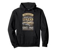 Legend Since 1968 Birthday Classic Car for Men Born in 1968 Sweat à Capuche