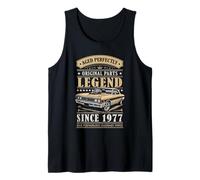 Legend Since 1977 Birthday Classic Car for Men Born in 1977 Débardeur