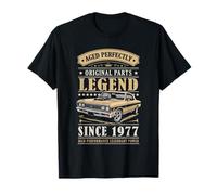 Legend Since 1977 Birthday Classic Car for Men Born in 1977 T-Shirt