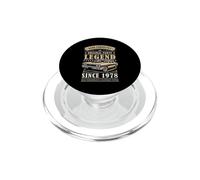 Legend Since 1978 Birthday Classic Car for Men Born in 1978 PopSockets PopGrip pour MagSafe
