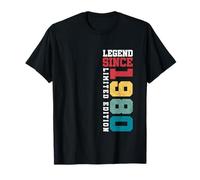 Legend Since 1980 Édition limitée 45 Ans 45e Anniversaire T-Shirt