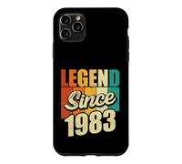 Legend Since 1983 Fête d'anniversaire Coque pour iPhone 11 Pro Max