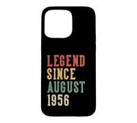 Legend Since August 70th Birthday 1956 Hommes Femmes 70 Ans Coque pour iPhone 15 Pro Max
