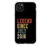 Legend Since July 10th Birthday 2016 Hommes Femmes 10 Ans Coque pour iPhone 11 Pro Max